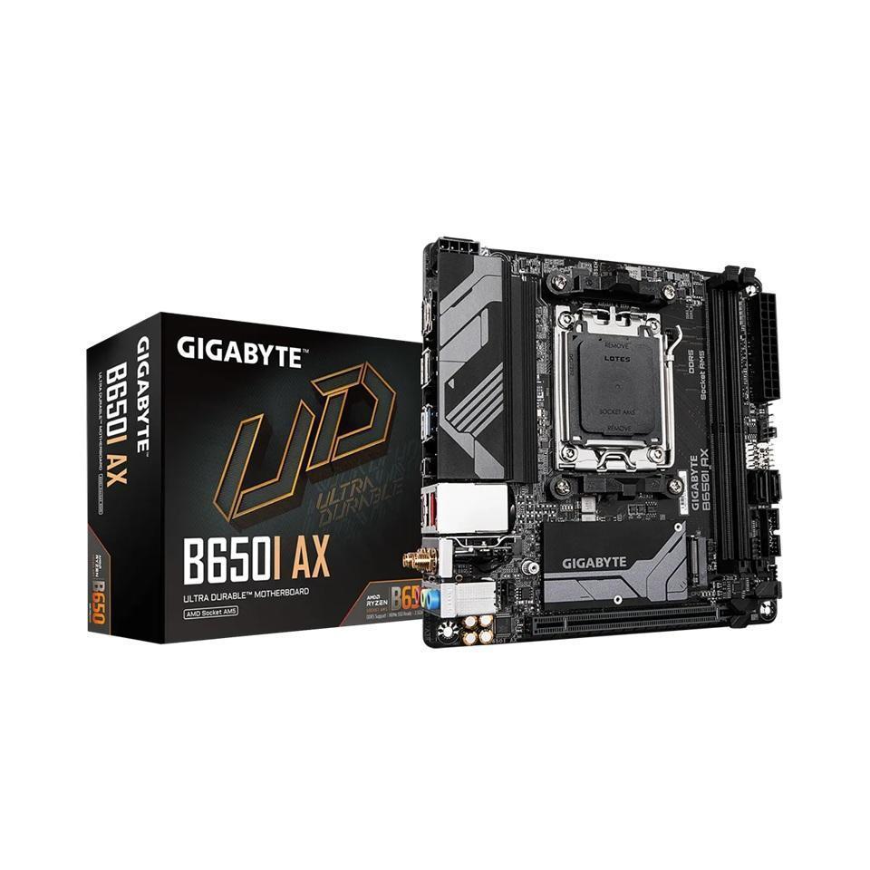 Gigabyte B650I AX DDR5 microATX Motherboard 96GB RAM 1x M.2 3x USB 3.2 1x USB-C