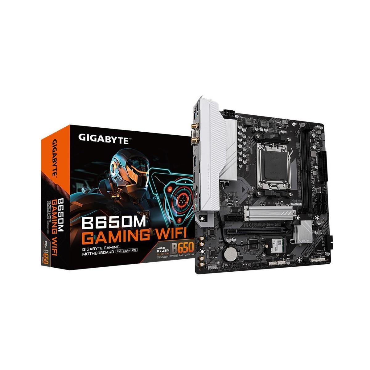 Gigabyte B650M GAMING WIFI AMD AM5 2x DDR5 1x HDMI 1x PCI-E x16 4x SATA Motherboard