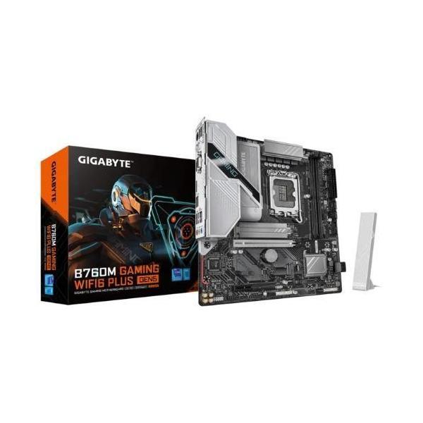 Gigabyte B760M GAMING WIFI PLUS Gen5 mATX Motherboard 2xDDR5 1xPCI-E x16 2xM.2