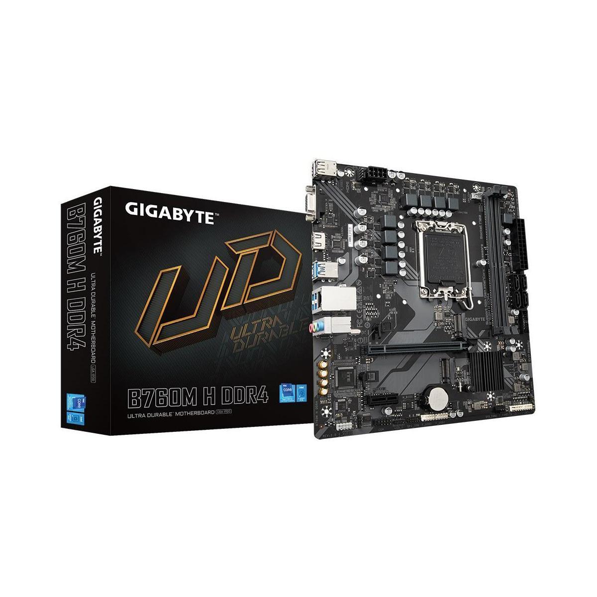 Gigabyte B760M H DDR4 LGA 1700 mATX Motherboard
