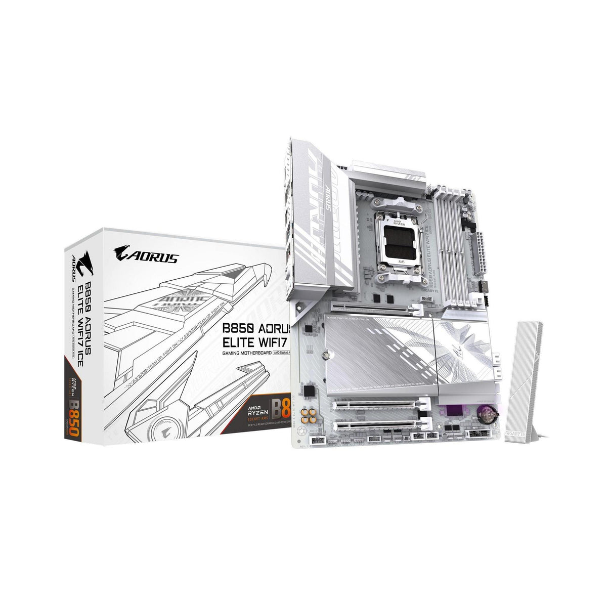 Gigabyte B850 A ELITE WF7 AMD AM5 3x M.2 1x HDMI Motherboard