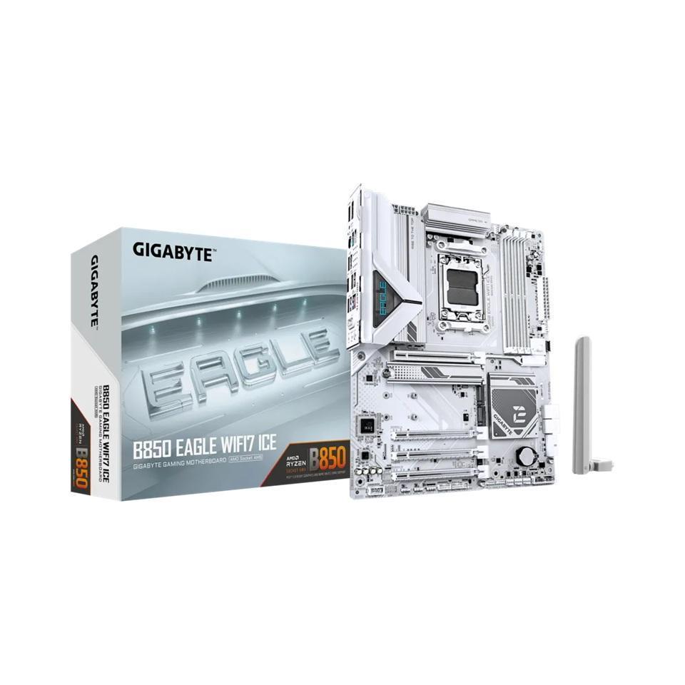 Gigabyte B850 EAGLE WF7 AMD AM5 DDR5 4xPCIe x16 3xM.2 6xUSB 3.2 2.5GbE LAN