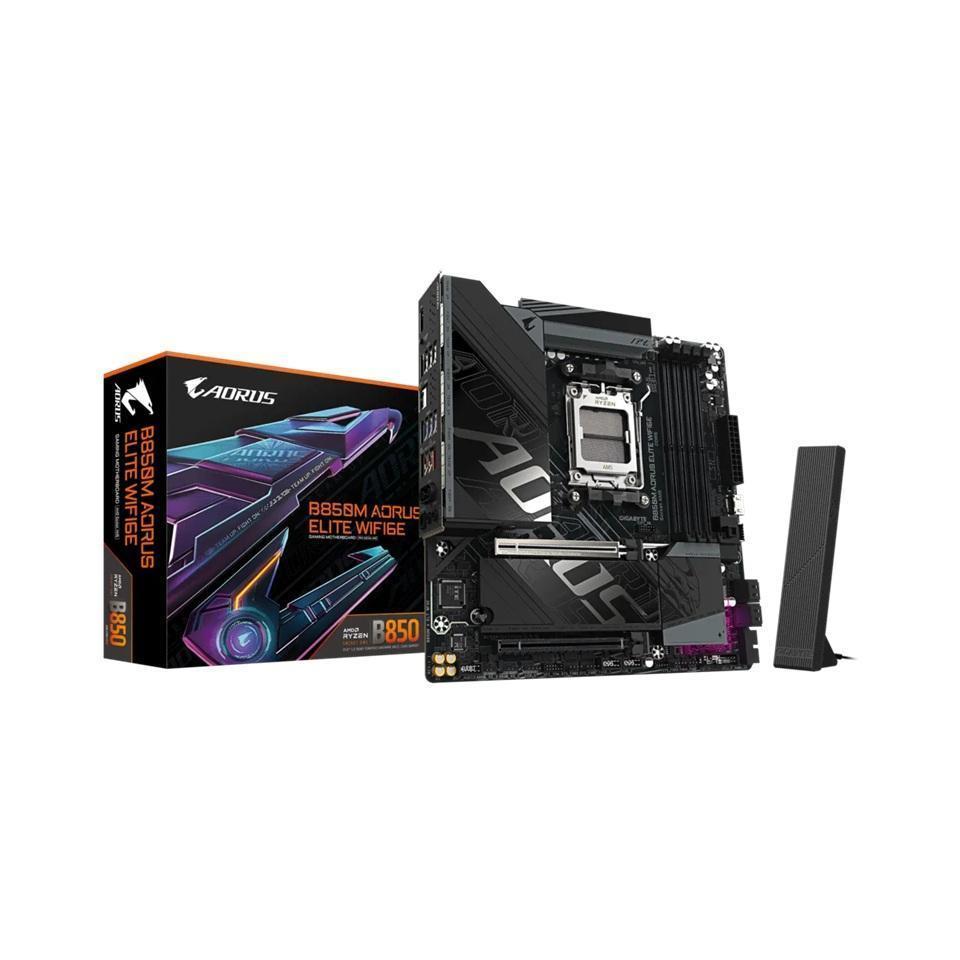 Gigabyte B850M A ELT WF6E AM5 DDR5 Motherboard PCIe5 Dual M2 25GbE Wi-Fi 6E DP USB SATA 7.1 Audio