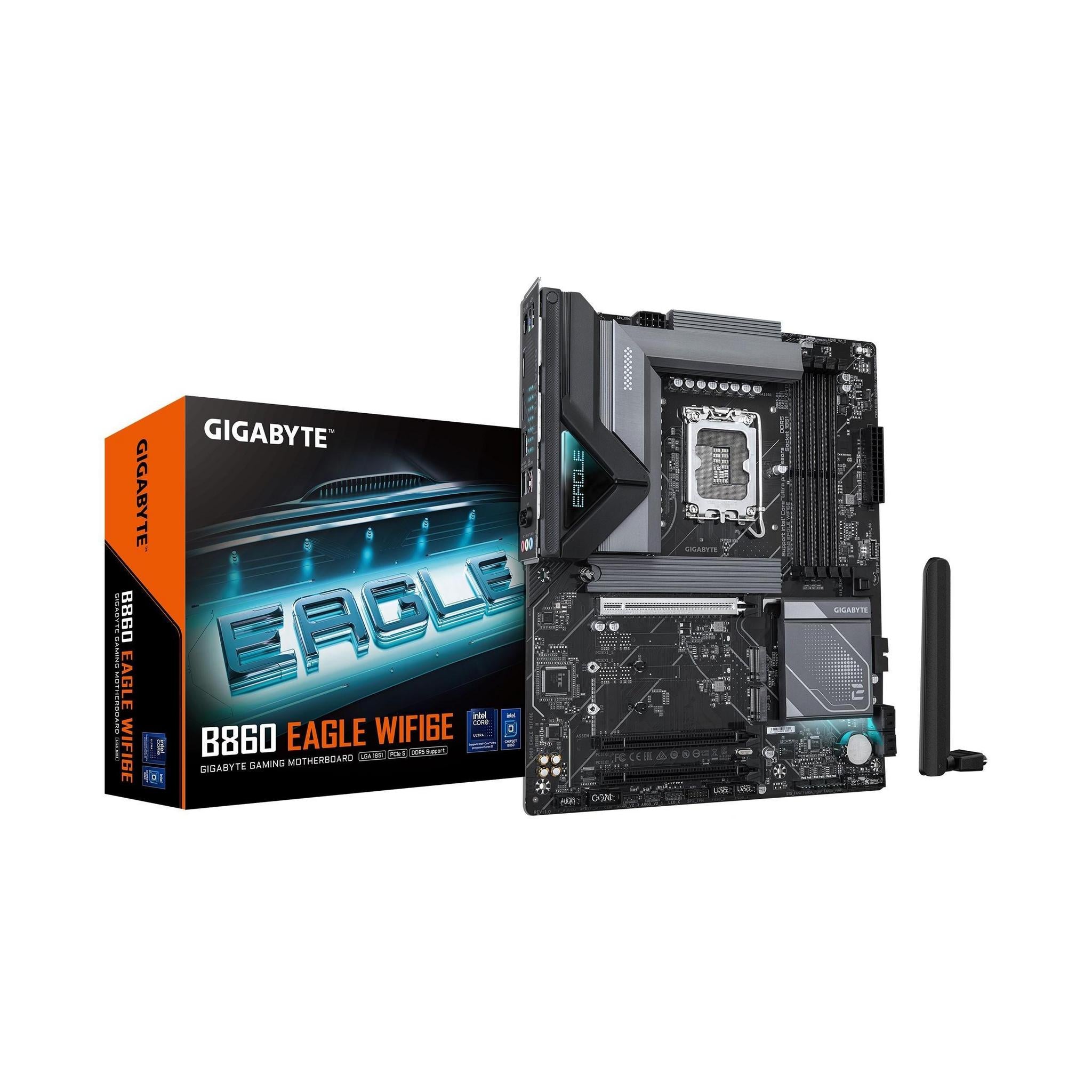 Gigabyte B860 EAGLE WIFI6E 4x DDR5 3x M.2 ATX Motherboard