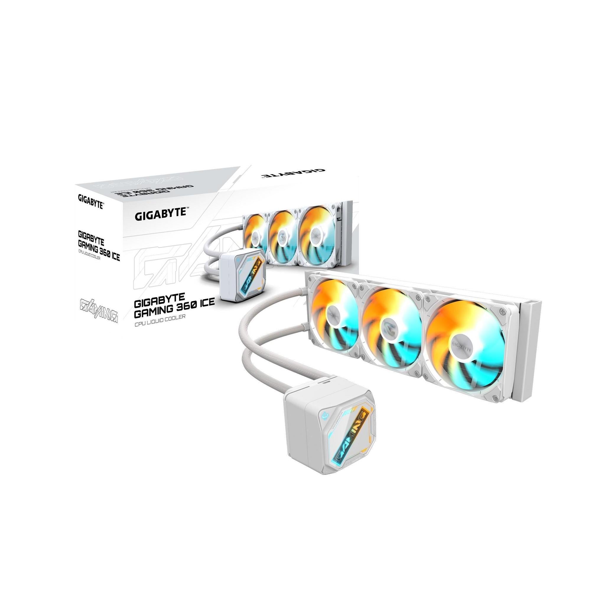 GIGABYTE GAMING 360 ICE all-in-one liquid cooler Intel 1851 / 1700 / 115X / 1...