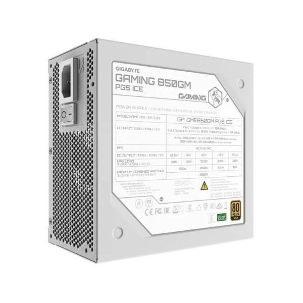 Gigabyte Gaming 850GM PG5 850W ATX Gold Fully Modular PCIe 5.0 PSU 135mm Fan