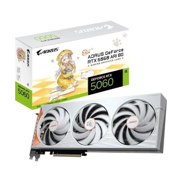 Gigabyte GeForce RTX 5060 AORUS 8GB GDDR7 PCIe 5.0 Graphics Card