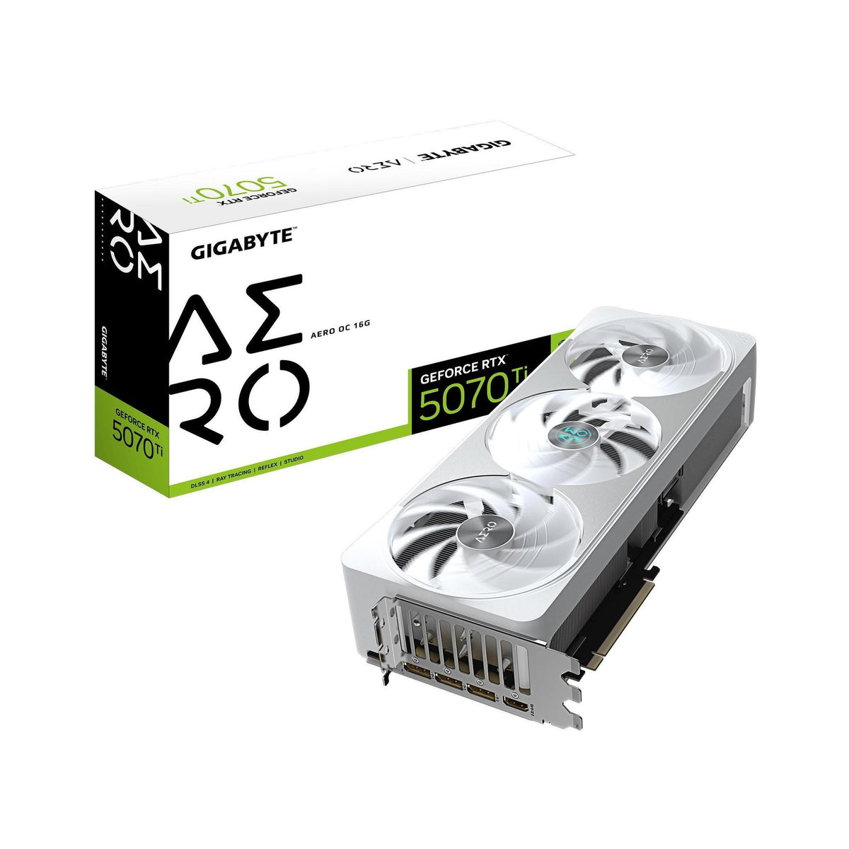 Gigabyte GeForce RTX 5070 Ti AERO OC 16GB GDDR7 2588MHz Graphics Card