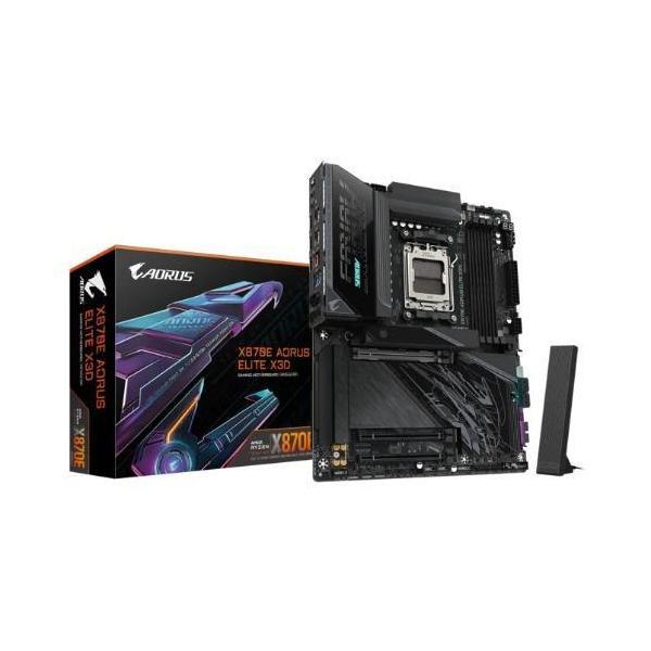 Gigabyte X870E AORUS ELITE X3D AM5 ATX DDR5 4x M.2 PCIe 5.0 Wi-Fi 7 USB4 HDMI