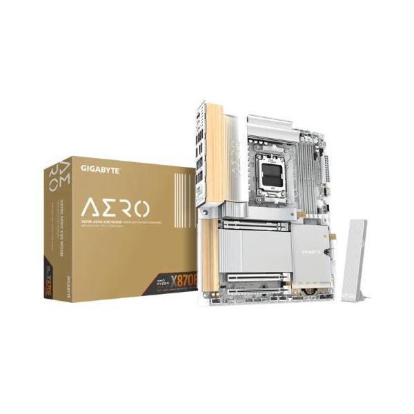 Gigabyte X870E AORUS XTREME WOOD AM5 DDR5 256GB USB4 Wi-Fi 7 PCIe 5.0 M.2 HDMI ATX Motherboard