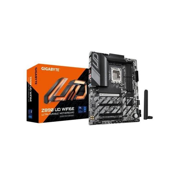 Gigabyte Z890 UD WIFI6E DDR5 ATX Motherboard 4x DDR5 4x PCI-E x16 3x M.2