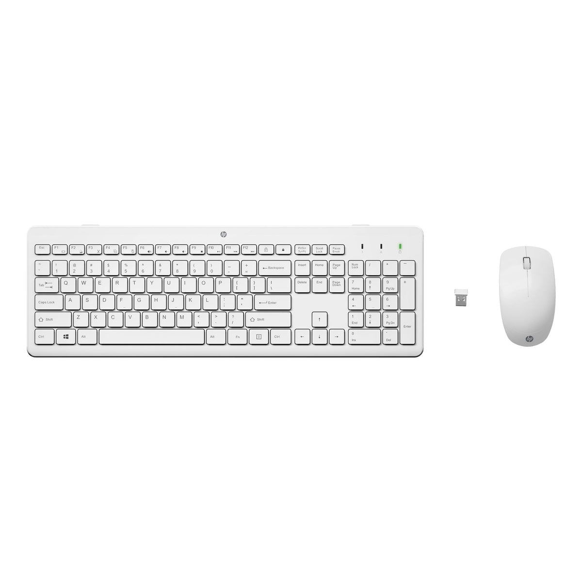 HP 230 WL Mouse KB Combo White