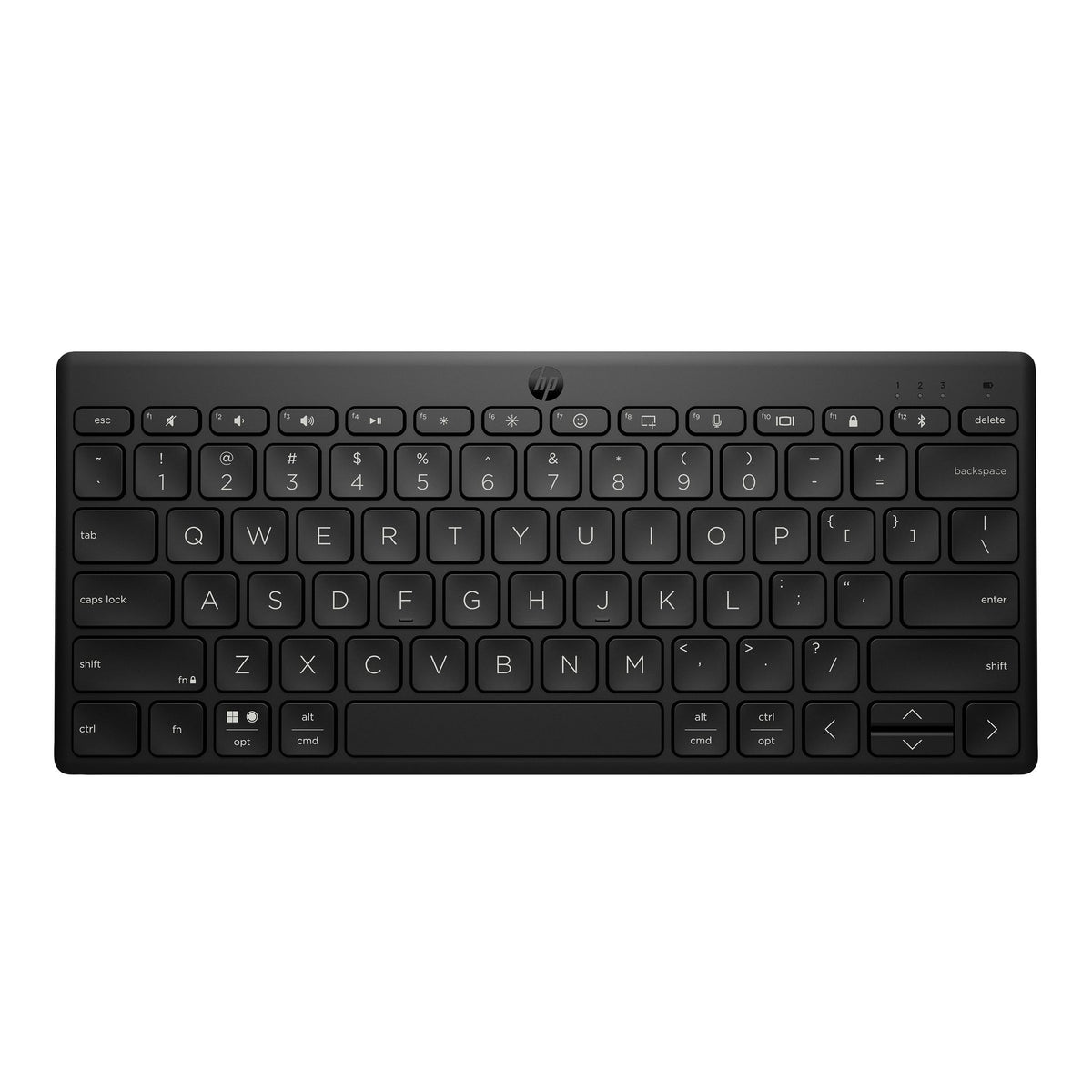 HP 350 Compact Multi-Device Wired Keyboard Black