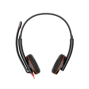 HP Blackwire 3220 Stereo USB-C Headset + USB-C/A Adapter