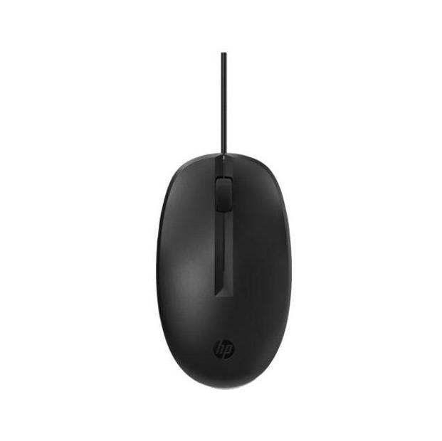 HP Connectwise Wired Desktop 125 Mouse Up to 1200 dpi Cable Length 180cm 3xBu...