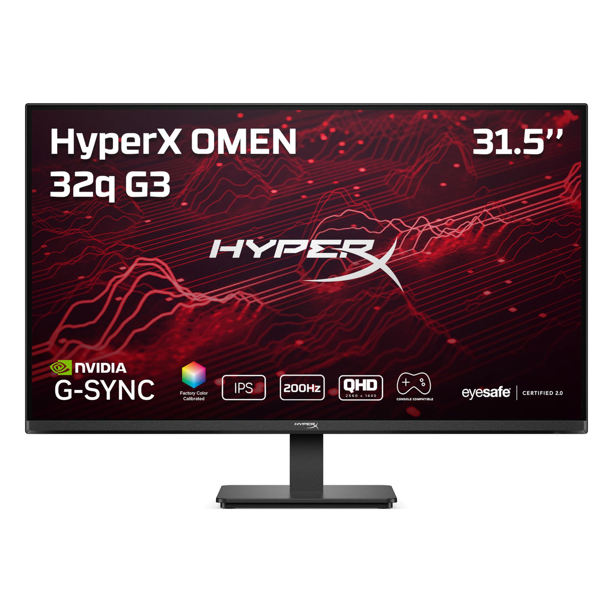 HP OMEN 32" QHD 200Hz Gaming Monitor