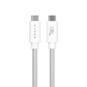 HyperDrive HD6500WHGL 1.20 m USB4 Data Transfer Cable - Cable for Audio/Video