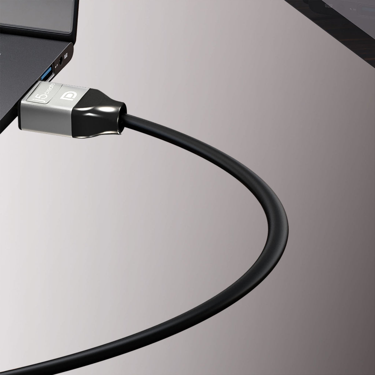 j5create 1.83m DisplayPort A/V Cable 20-pin Male to Male 21.6Gbit/s Up to