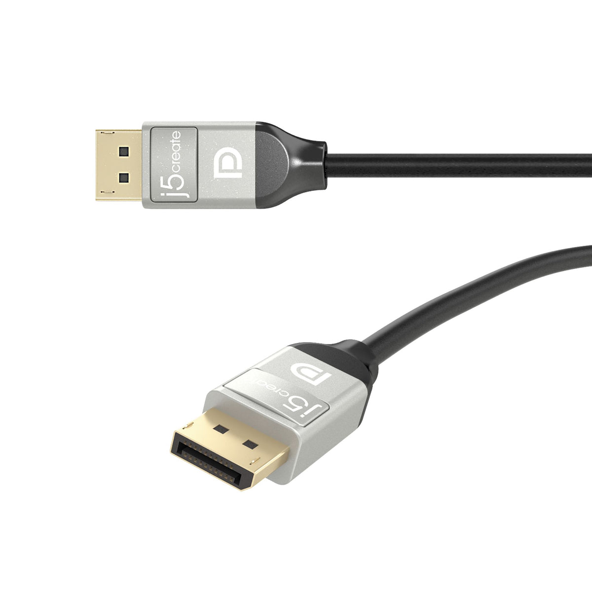 j5create 1.83m DisplayPort A/V Cable 20-pin Male to Male 21.6Gbit/s Up to