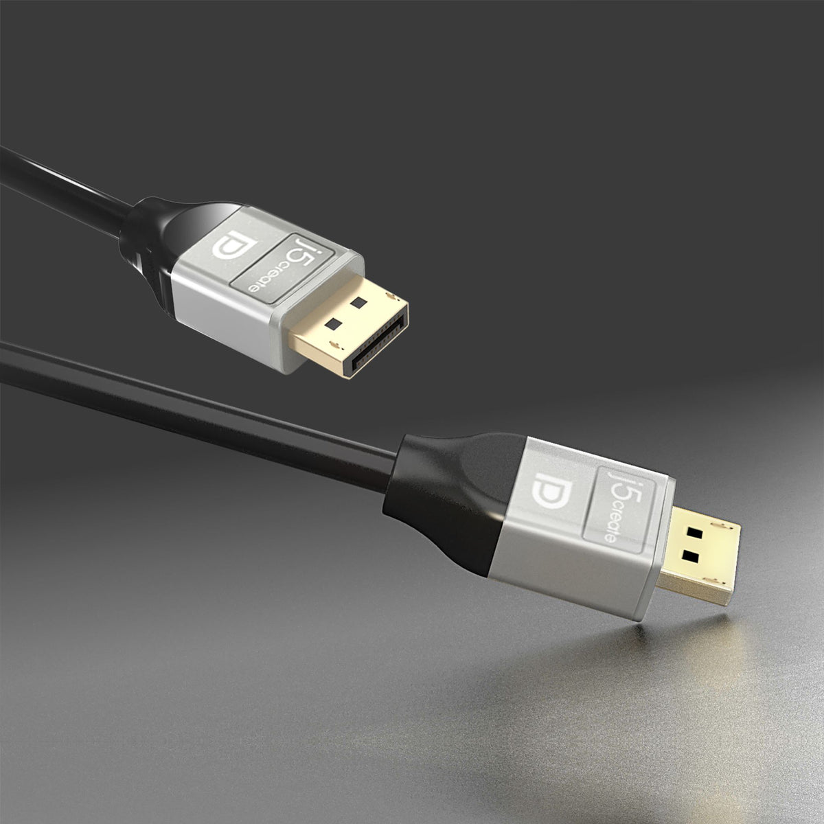 j5create 1.83m DisplayPort A/V Cable 20-pin Male to Male 21.6Gbit/s Up to