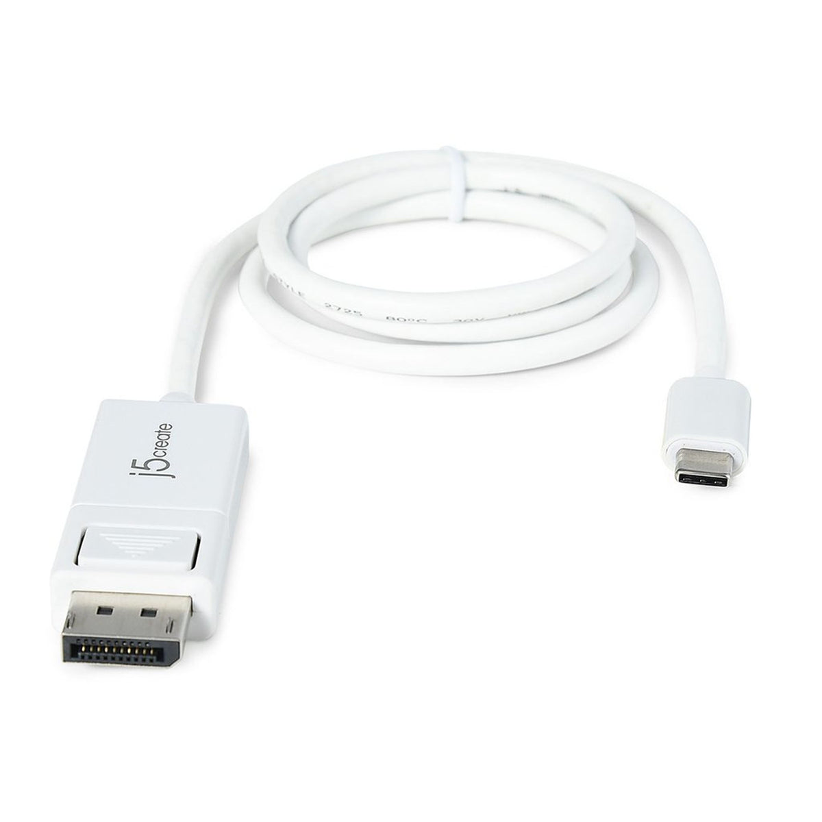 j5create JCA141 1.20 m DisplayPort/USB-C A/V Cable - Cable for MacBook