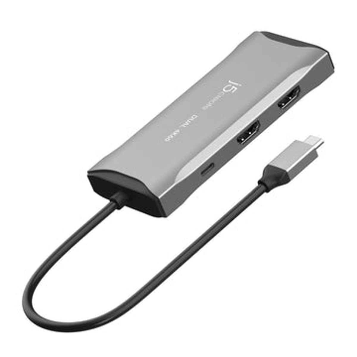 j5create JCD396 Mini USB-C Docking Station 6 Ports 4K HDMI Charging