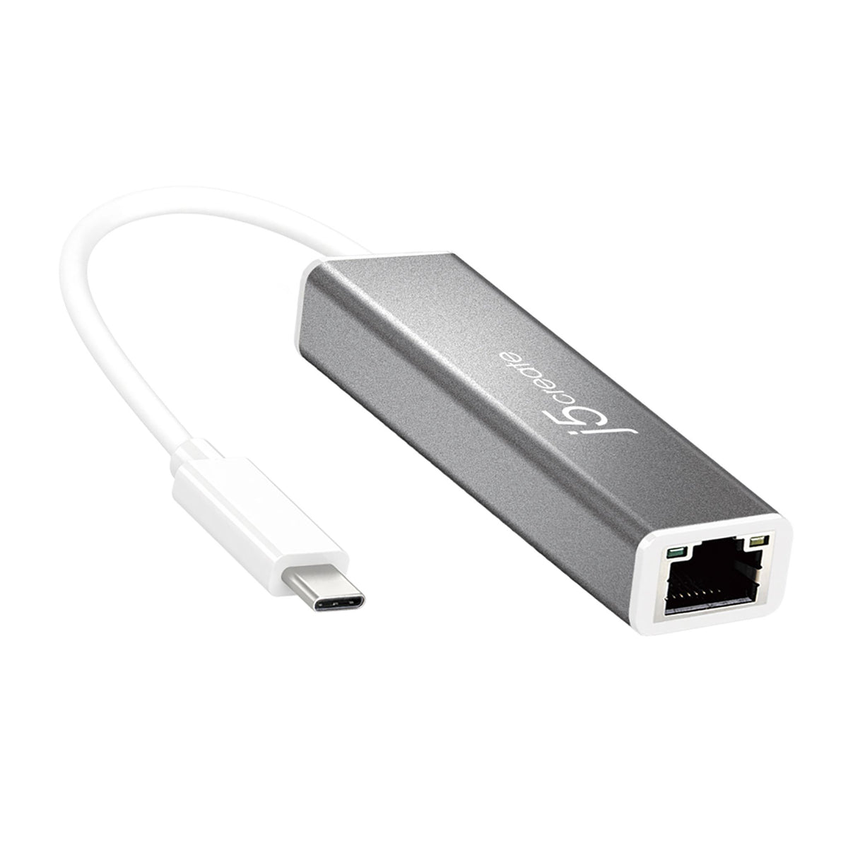 j5create JCE133G Gigabit Ethernet Adapter USB-C 1Port 10/100/1000Base-T
