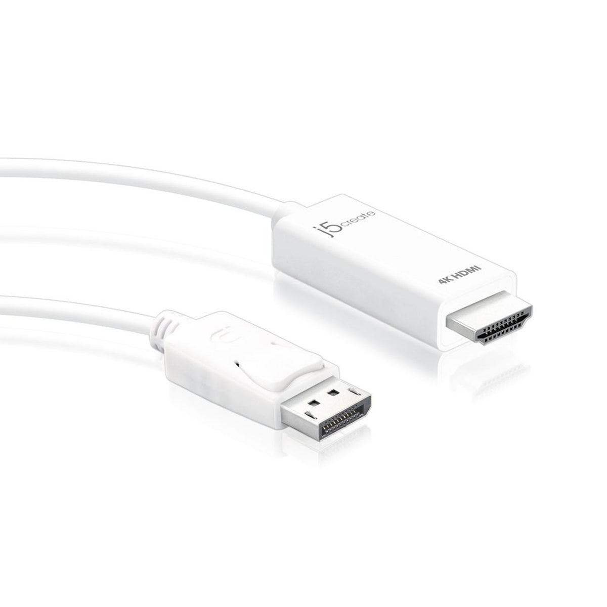 j5create JDC158 1.80 m DisplayPort/HDMI A/V Cable - Cable for MAC TV Projector