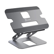 j5create JTS127 Space Gray Aluminum Adjustable Laptop Stand 16" Support