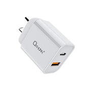 Just You PC USB-C and USB-A 3.0 20W Quick Charge AC Adapter 240V
