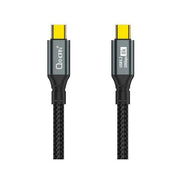 Just You PC USB-C to USB-C 20Gbps 1m Cable 8K@60Hz 100W E-Marker Chip Black