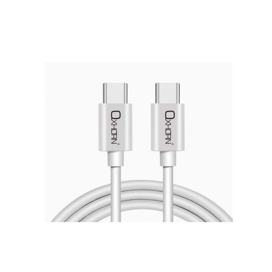 Just You PC USB-C to USB-C Charging Cable 1M 100W White