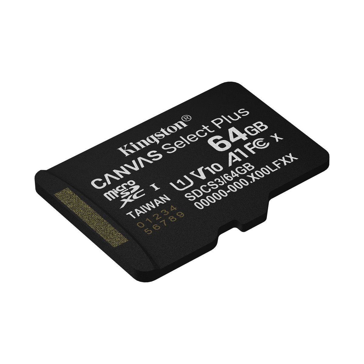 Kingston Canvas Select Plus 64GB UHS-I 100MB/s Class 10 microSDXC