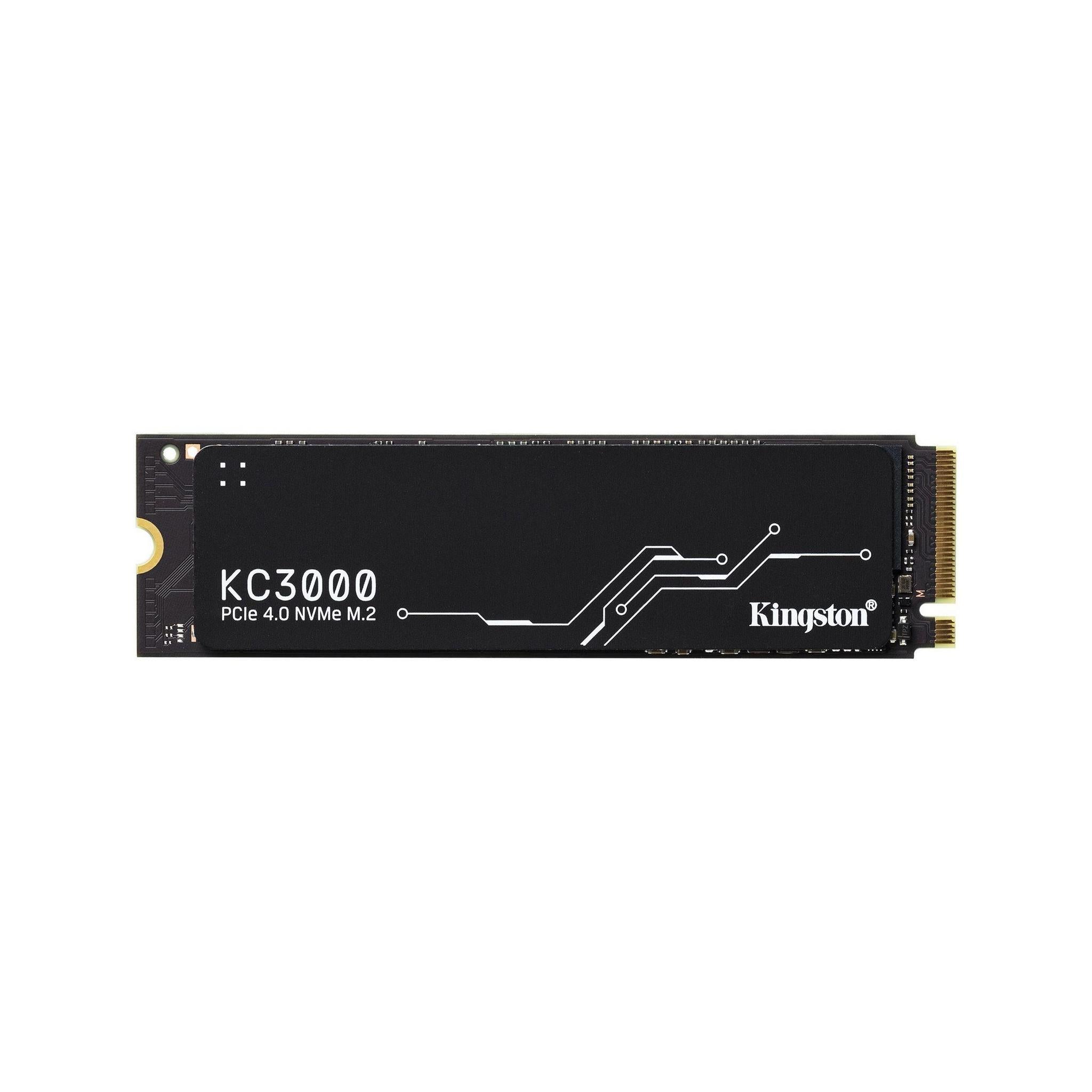 Kingston KC3000 1TB PCle 4.0 NVMe M.2 2280 7 000/6 000MB/s Random 4K 800TBW 3...