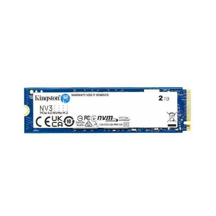Kingston SNV3S NV3 2TB PCIe 4.0x4 NVMe M.2 SSD 6000/5000MB/s