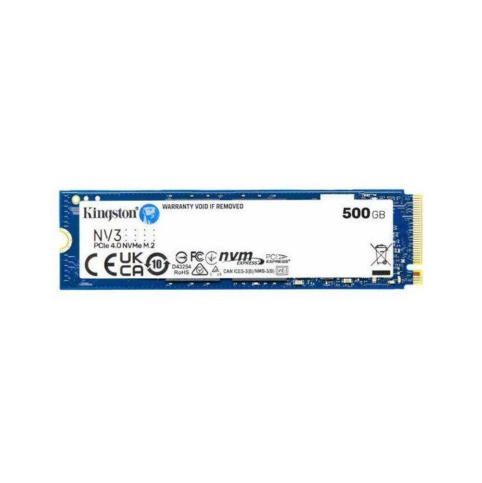 Kingston SNV3S NV3 500G PCle 4.0x4 NVMe M.2 2280 SSD 5000/3000MB/s 3D NAND co...