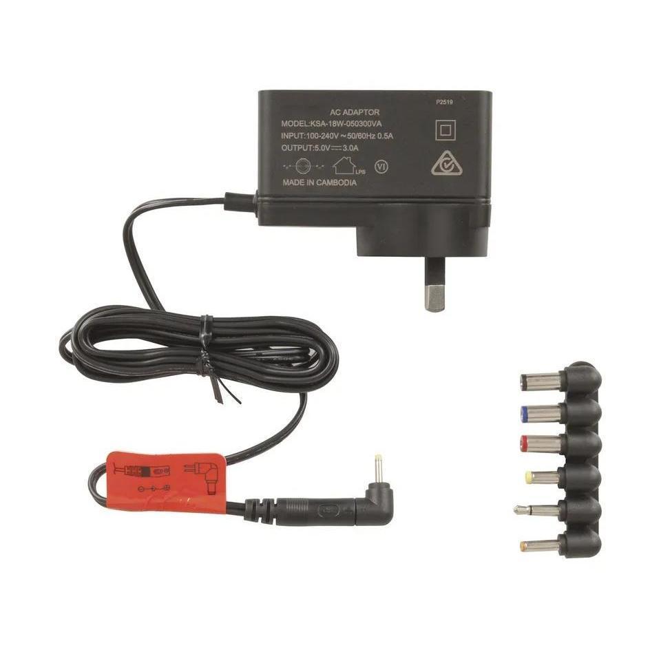 Leader Universal 5V 3A AC Adapter