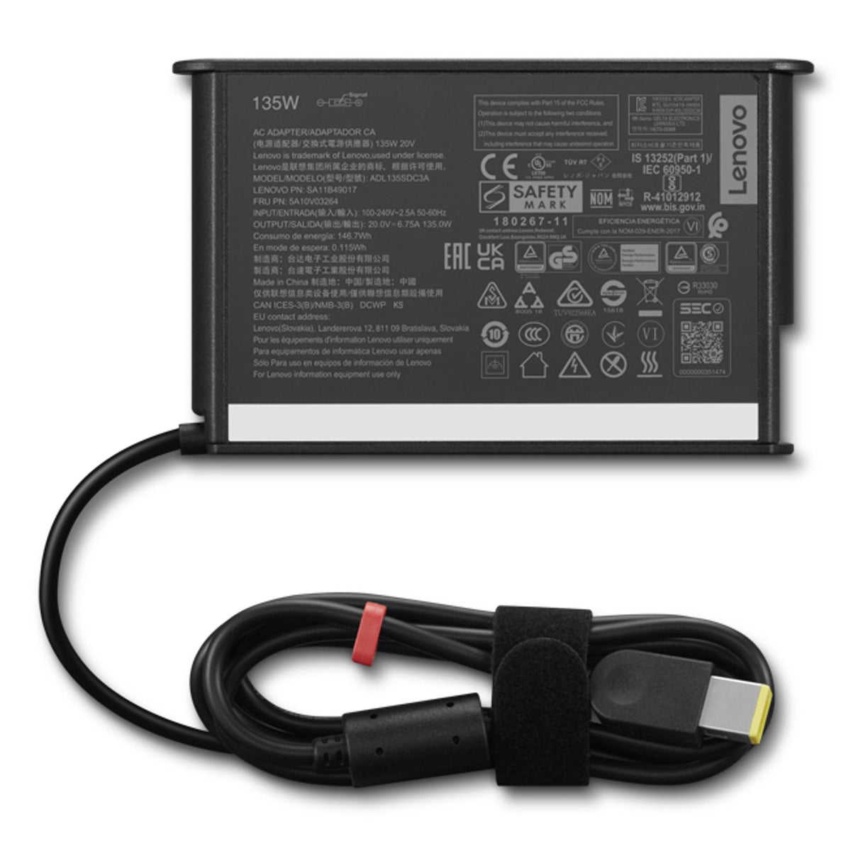 Lenovo ThinkCentre 135W AC Adapter Gen 2 Slim Tip