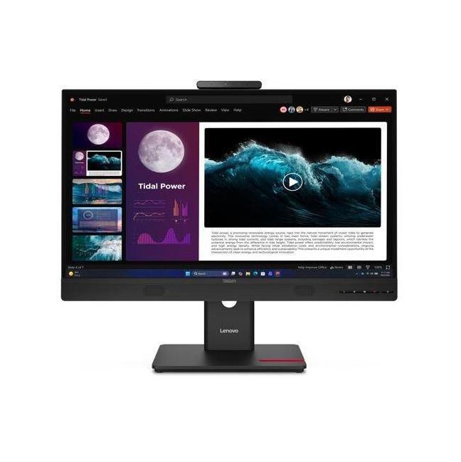 Lenovo ThinkCentre Tiny-in-One 27" QHD 40-120Hz IPS Monitor HDMI DP USB3.2 VESA