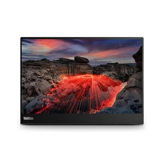 Lenovo ThinkVision M14-2 14" 2K Touch 60Hz Portable Monitor USB-C DP Adjustable