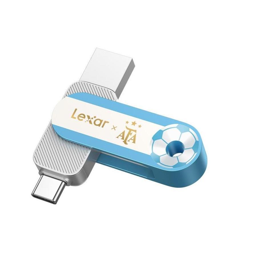Lexar D500 128GB JumpDrive Solid Stat USB 3.2 Gen Type-C up to 400MB/s read t...
