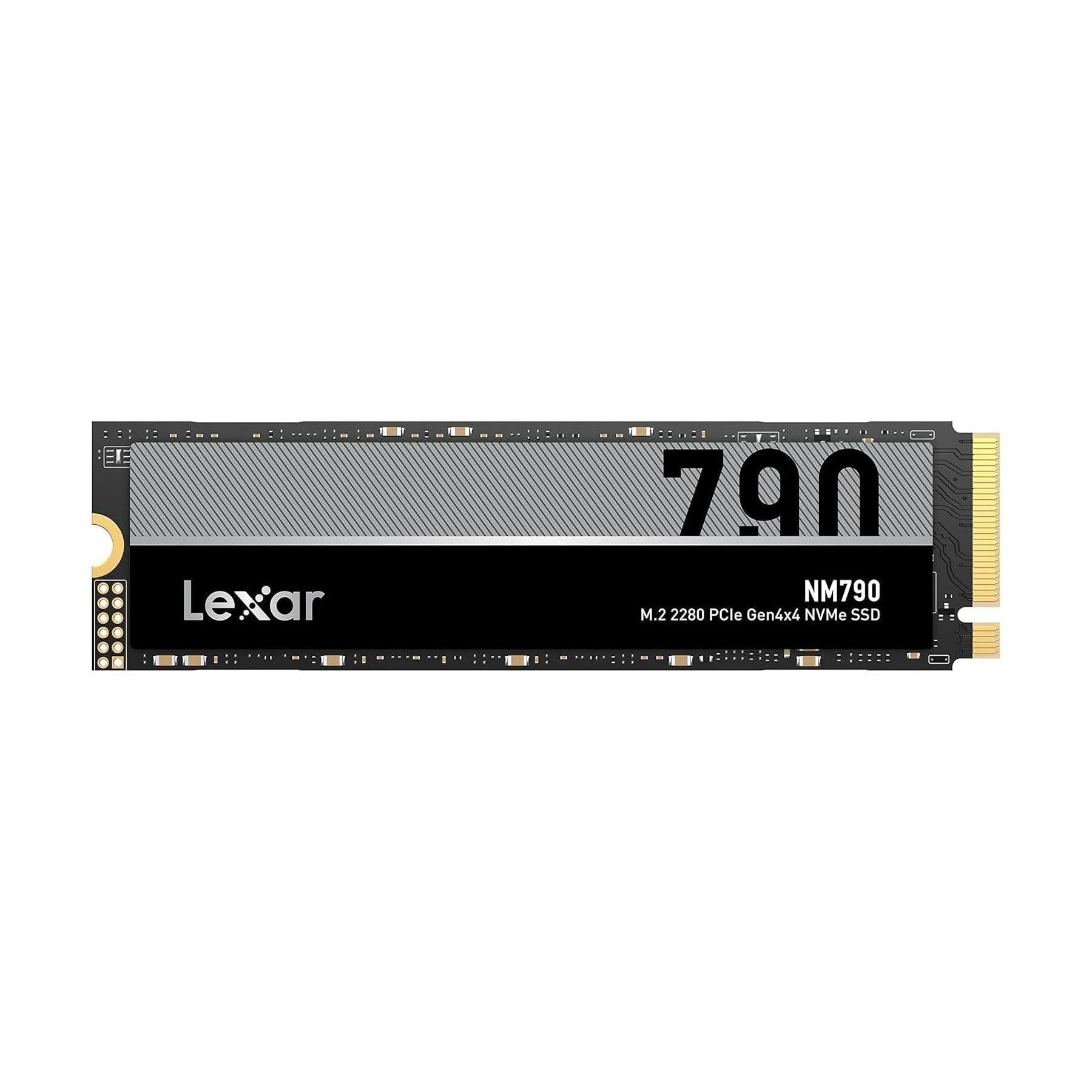 Lexar LNM790X 2TB M.2 2280 PCIe Gen4x4 NVMe SSD 7400MB/s Read 6500MB/s Write