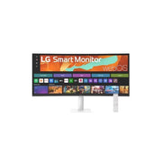 LG 34" WQHD Curved 100Hz Smart Monitor 3440x1440 sRGB99% 2x7W Speakers WebOS AirPlay2 Google Cast