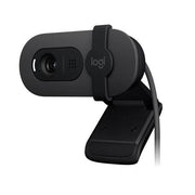 Logitech Brio 100 Full HD 1080p Webcam Auto Light Balance Built-in Mic