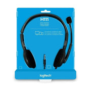Logitech H111 Stereo Headset Single 3.5mm Jack