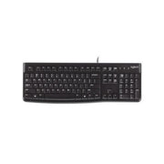 Logitech K120 Wired Keyboard Quiet Typing Spill Resistant Thin Profile