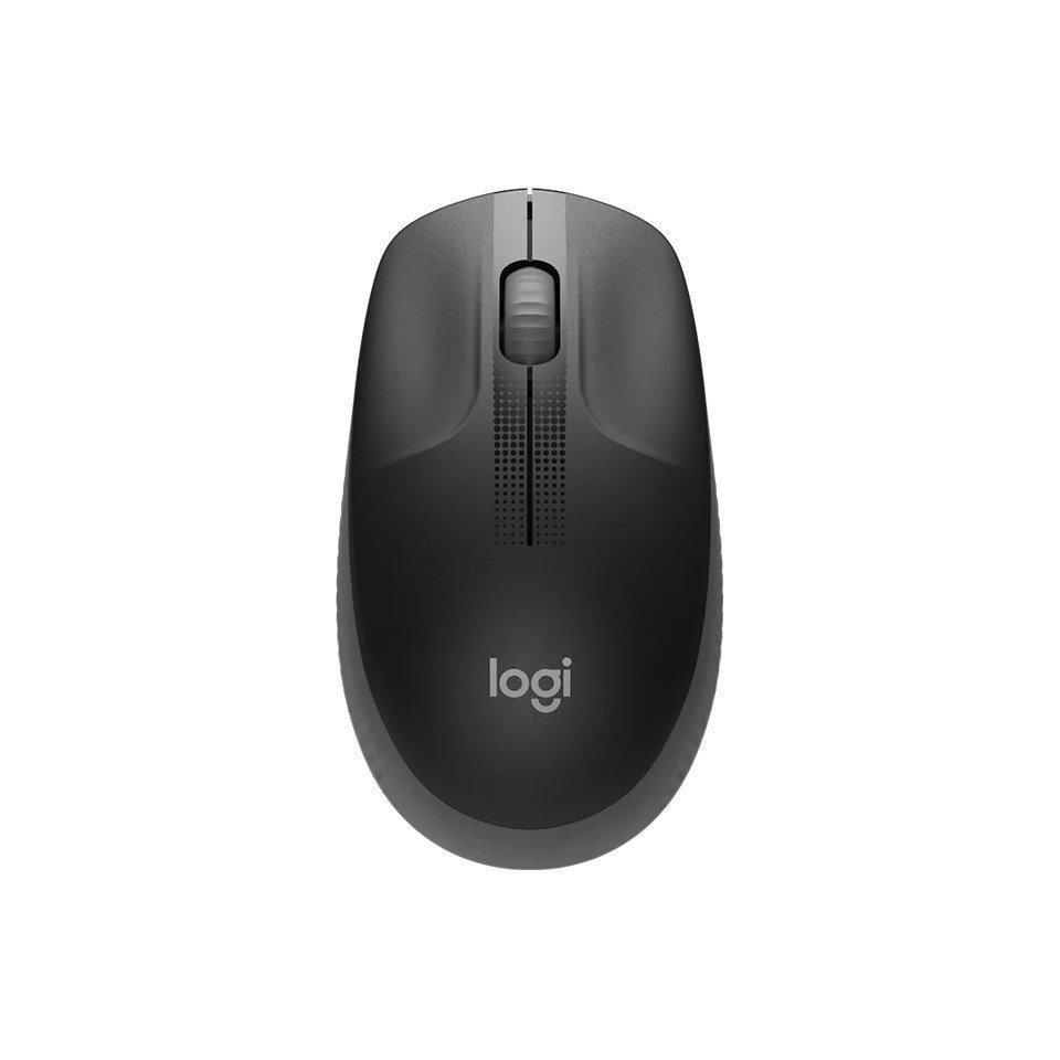 Logitech M190 Full-Size Wireless Mouse Charcoal