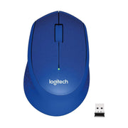 Logitech M331 Silent Plus Wireless Mouse Blue