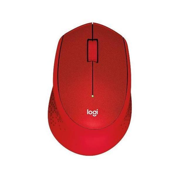 Logitech M331 Silent Plus Wireless Mouse Red