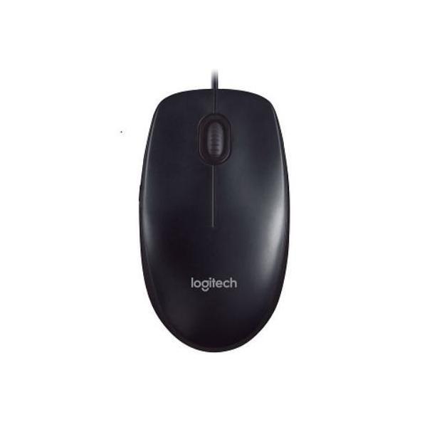 Logitech M90 1000DPI Full-Size Wired Optical Mouse